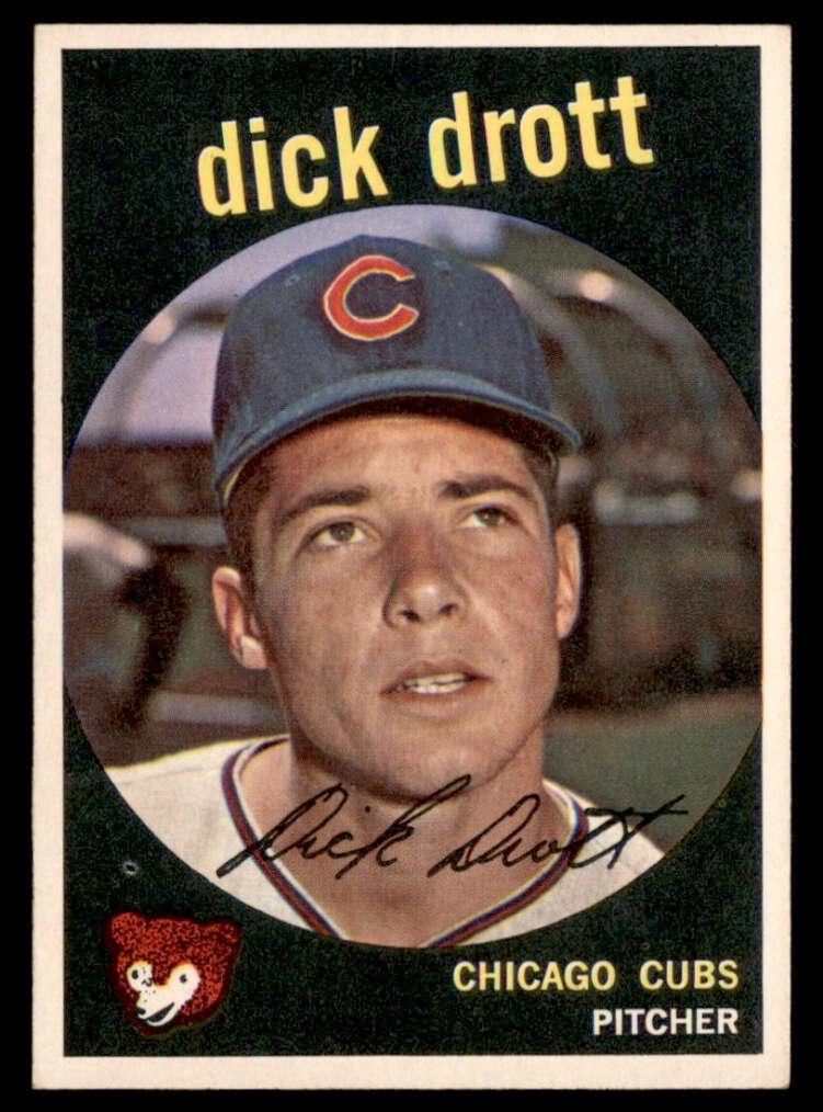 1959 Topps Dick Drott #15 card