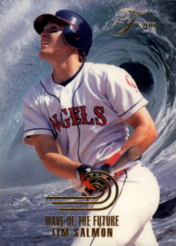 1993 Flair Tim Salmon #15 card