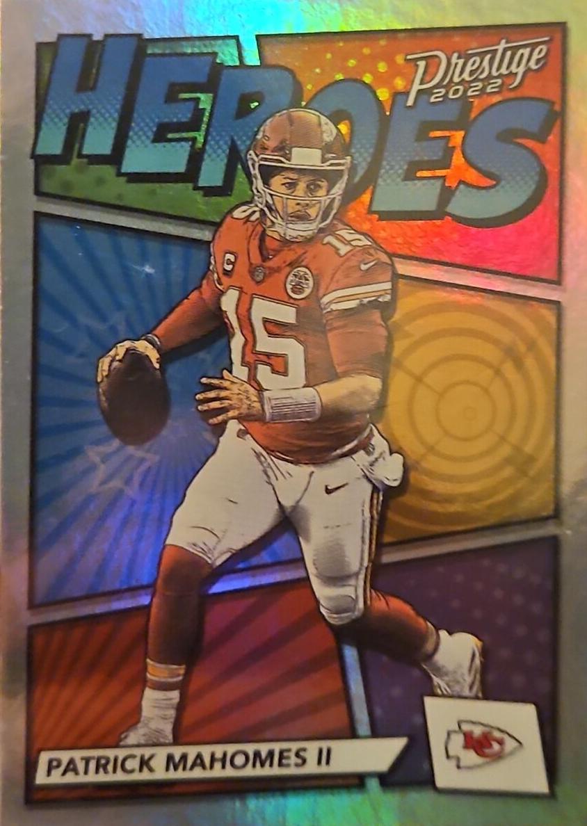 2022 Panini HEROES #H4 Patrick Mahomes front