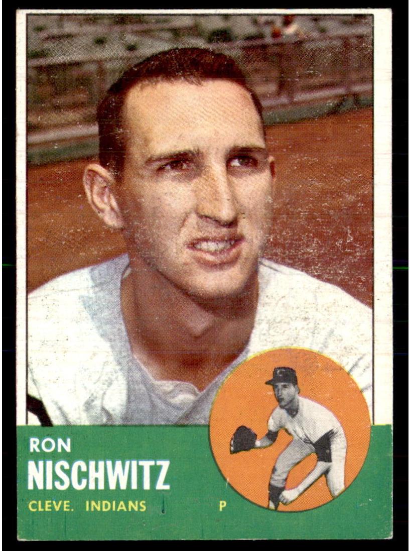 1963 Topps Ron Nischwitz #152 card