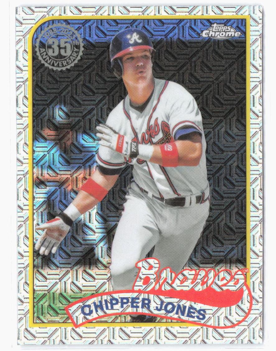 2024 Topps Chipper Jones #T89C-93 card