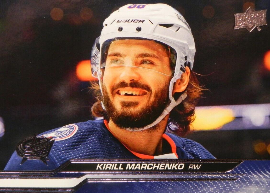 2023 Upper Deck Kirill Marchenko #49 card
