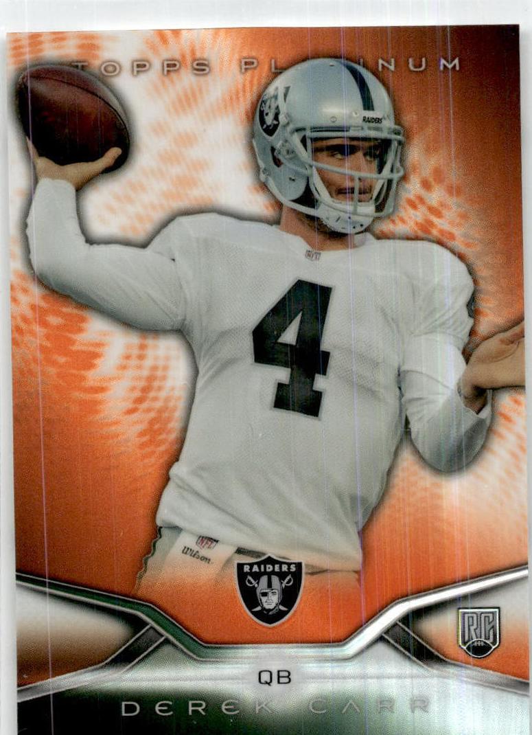 2014 Derek Carr [Orange Refractor] #102