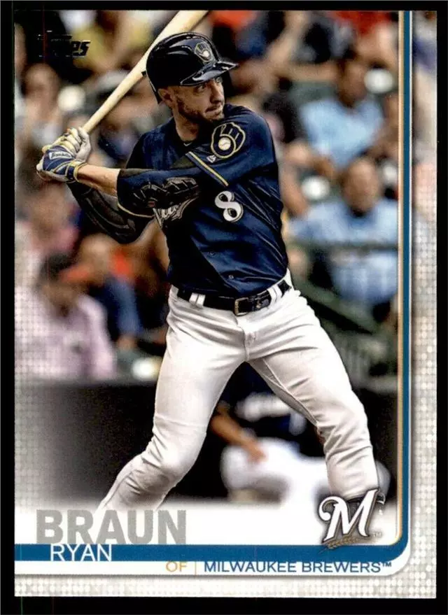 2019 Topps Ryan Braun #614 card