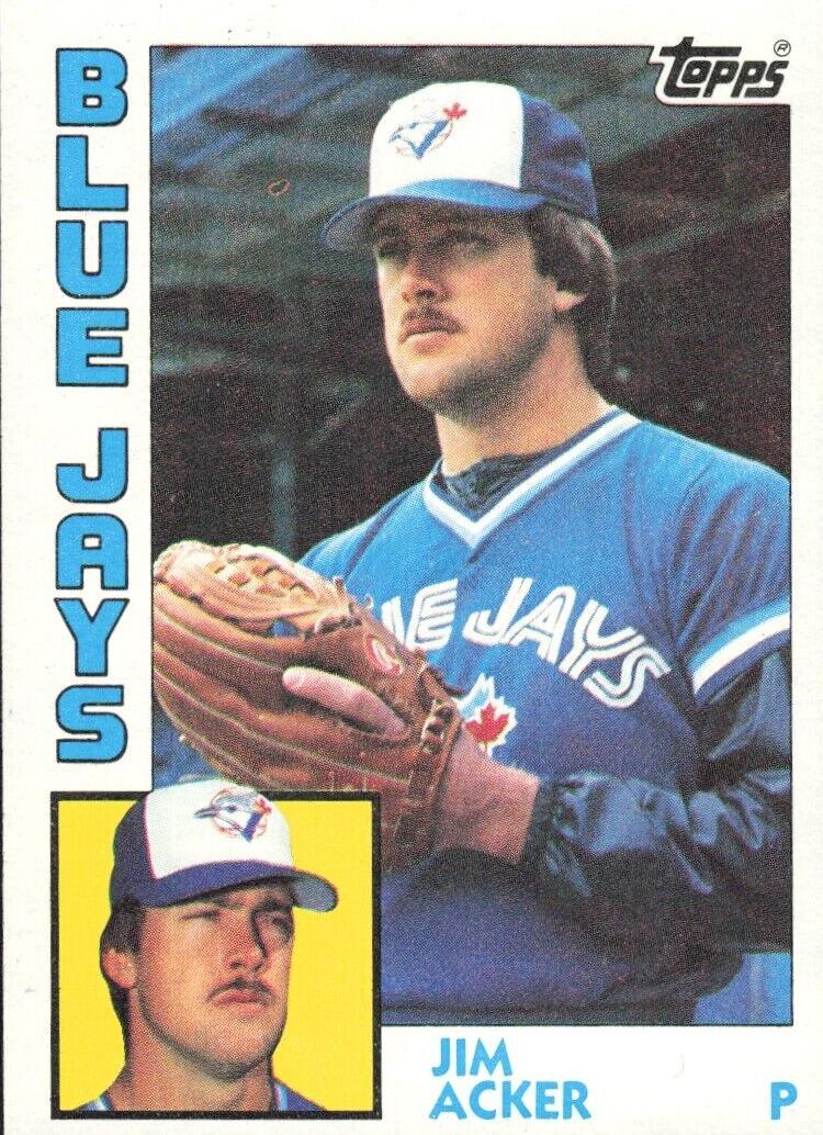 1984 Topps Jim Acker #359 card