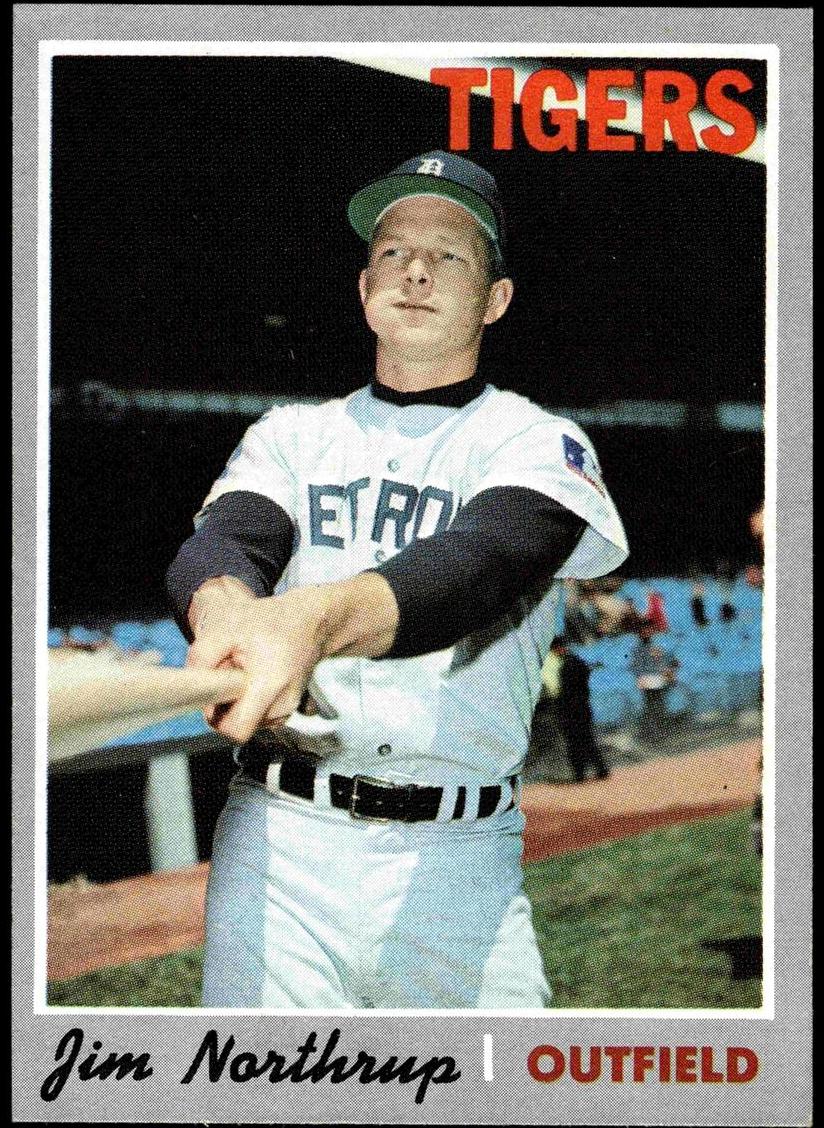 1970 Topps Jim Northrup #177 card