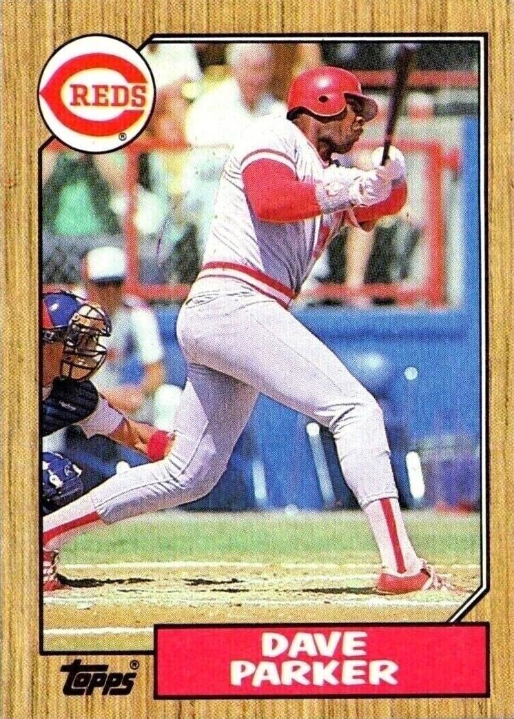 1987 Topps Dave Parker #691 card