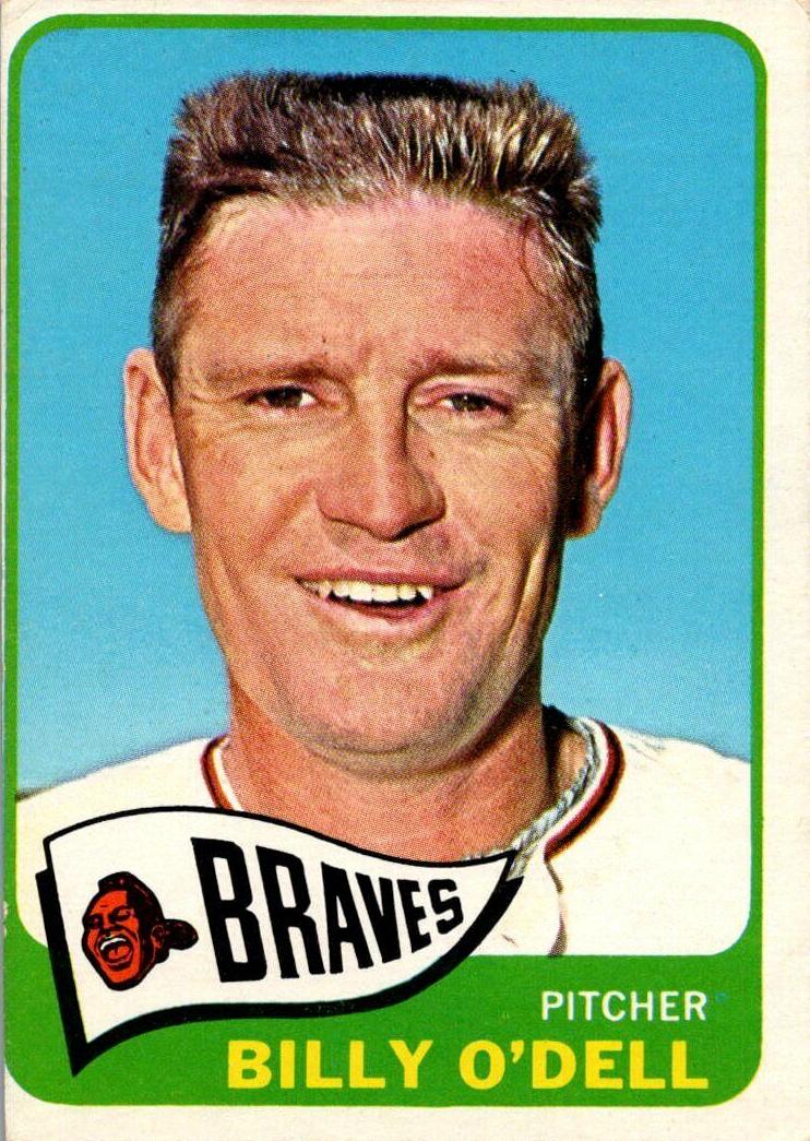 1965 Topps Billy O'Dell #476 card
