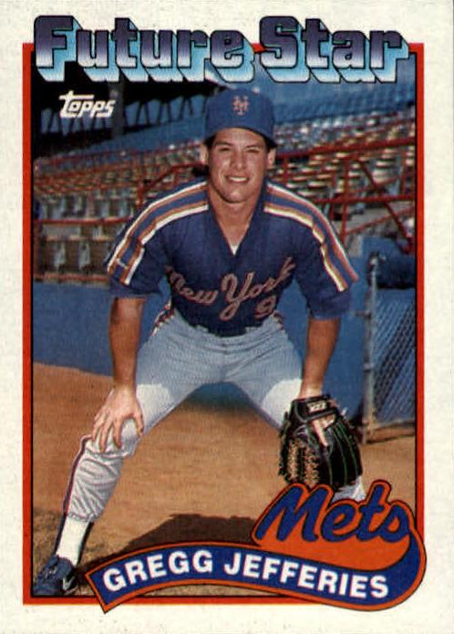 Gregg Jefferies 1989 Topps Future Star Baseball