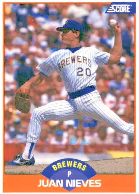 1989 Juan Nieves #410