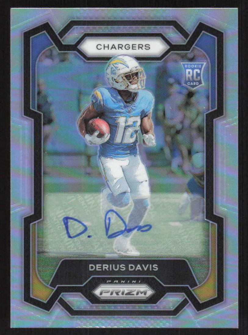 Derius Davis 2023 Prizm Football card