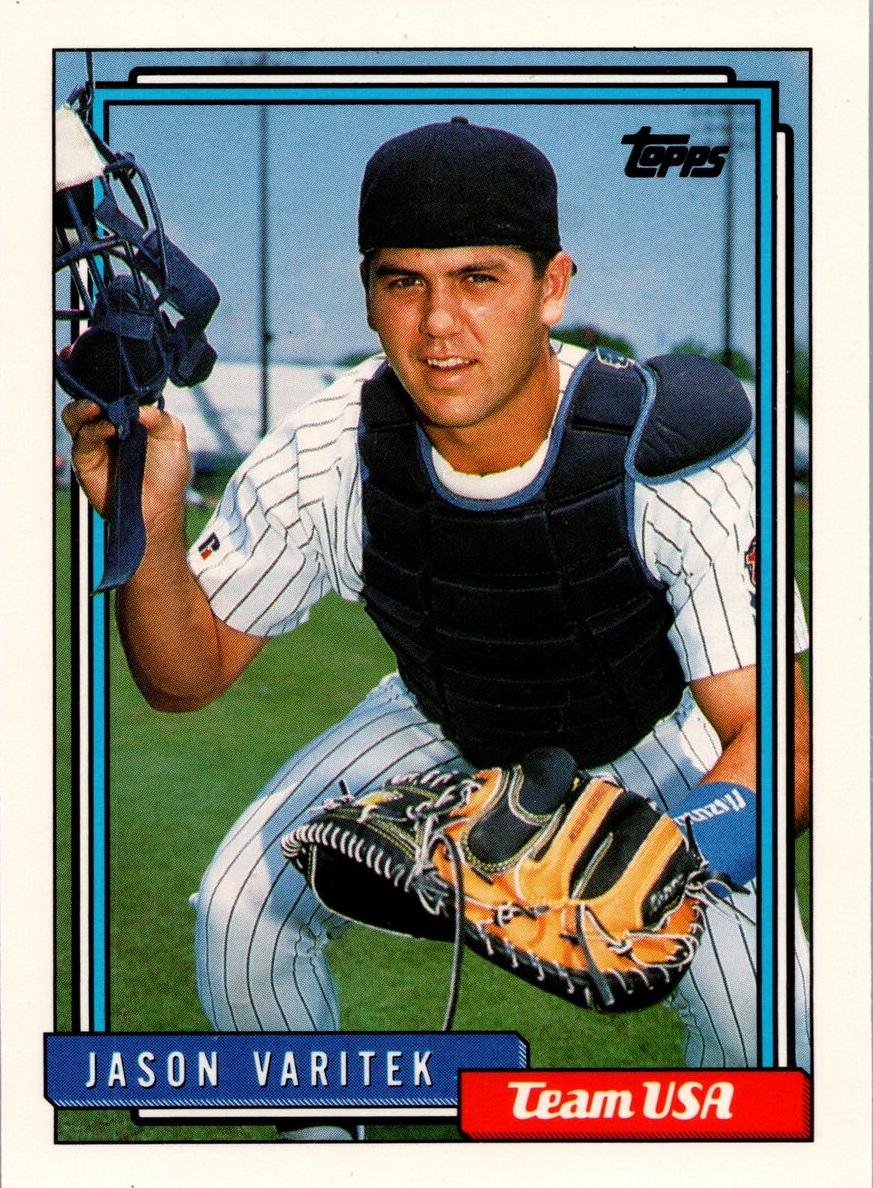 1992 Jason Varitek #123T