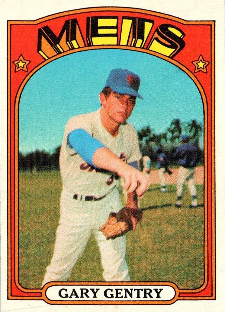 1972 Topps Gary Gentry #105 card