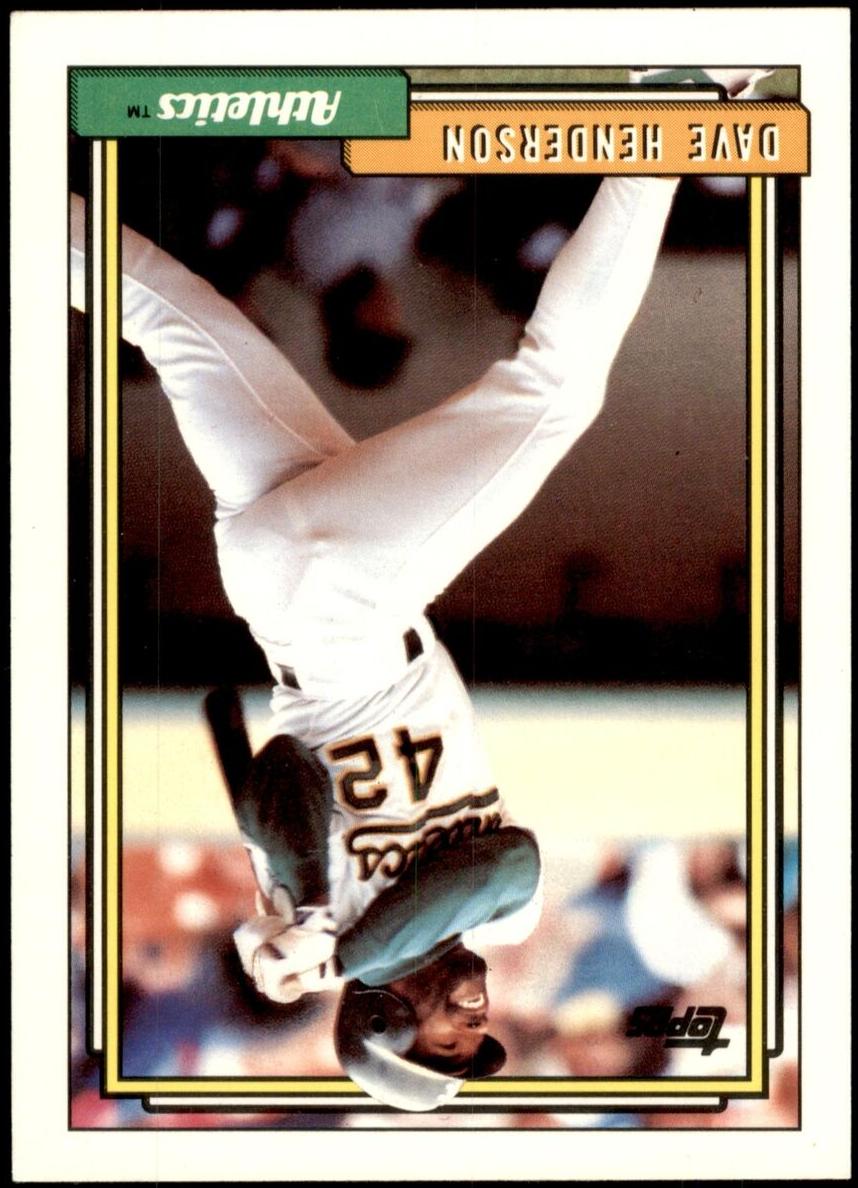 1992 Dave Henderson #335