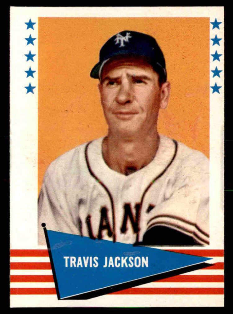 1961 Fleer Travis Jackson #115 card
