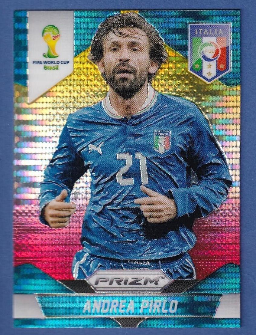 2014 Andrea Pirlo [Yellow and Red Pulsar] #128