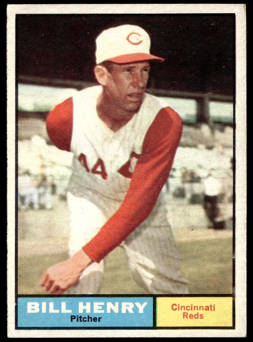 1961 Topps Bill Henry #66 card