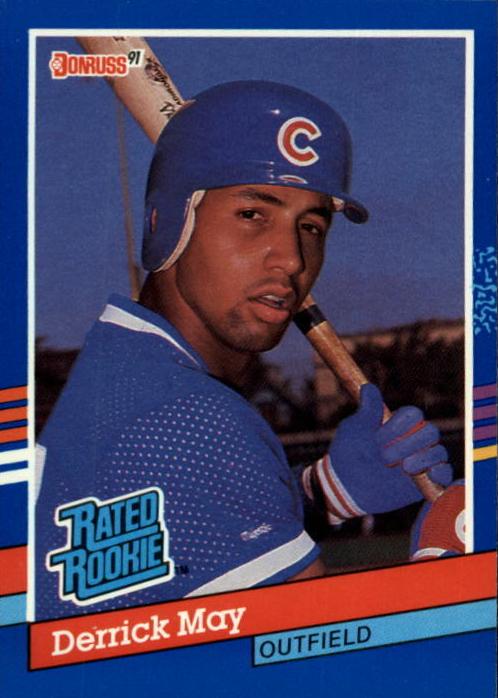 Derrick May 1991 Donruss Baseball