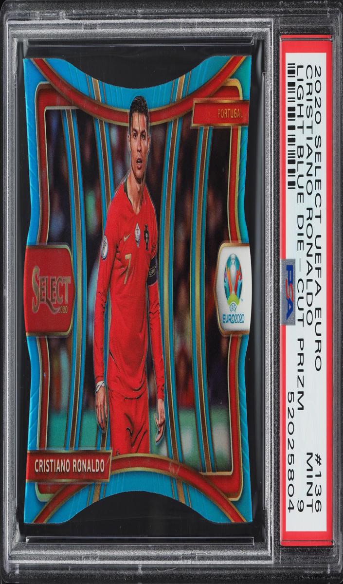 2020 Panini Select UEFA Euro Cristiano Ronaldo #136 card