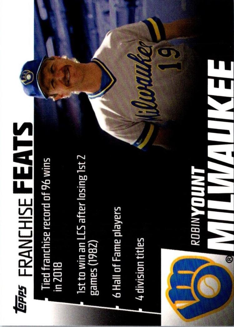 2019 Robin Yount #FF-16