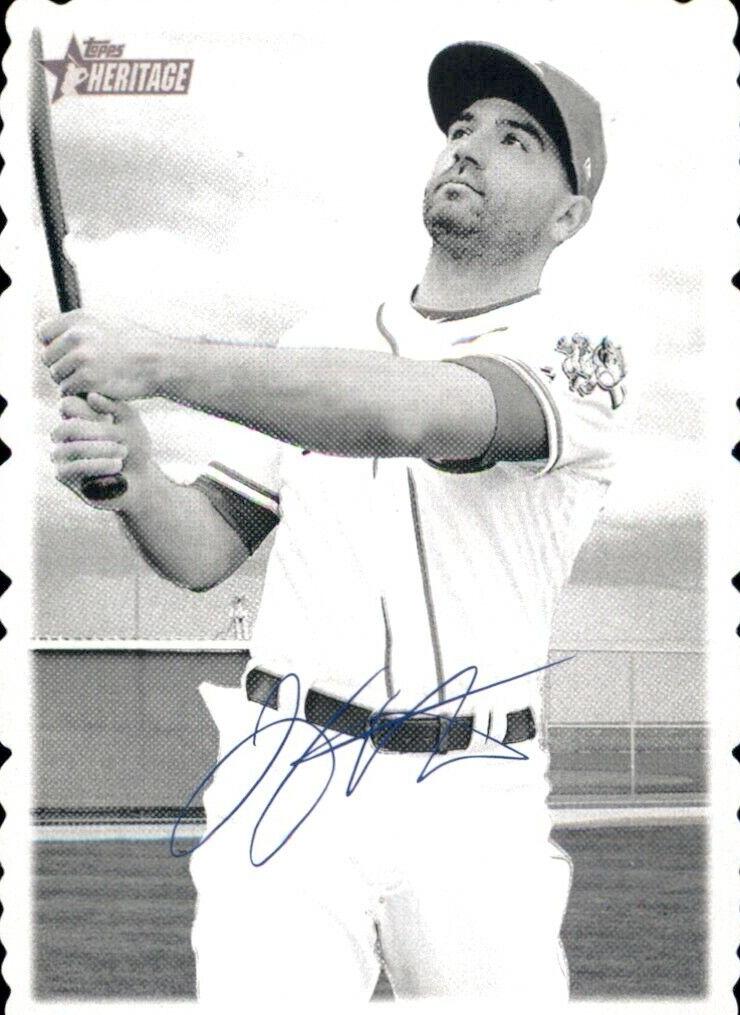 2018 Topps Heritage 1969 Deckle Edge Joey Votto #10 card