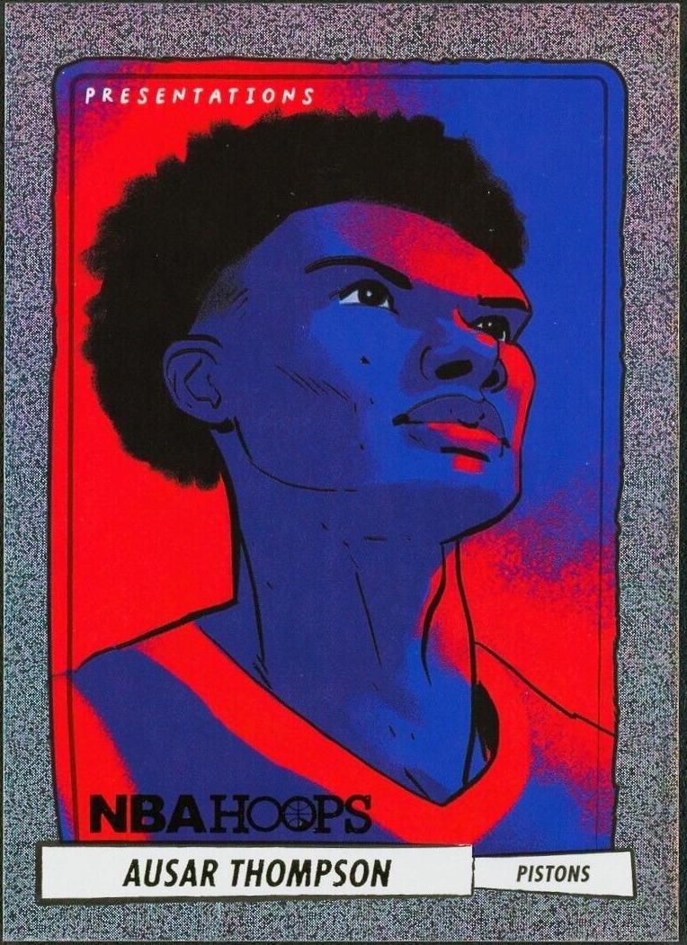 2023 Panini Hoops Premium Stock Presentations Ausar Thompson #17 card