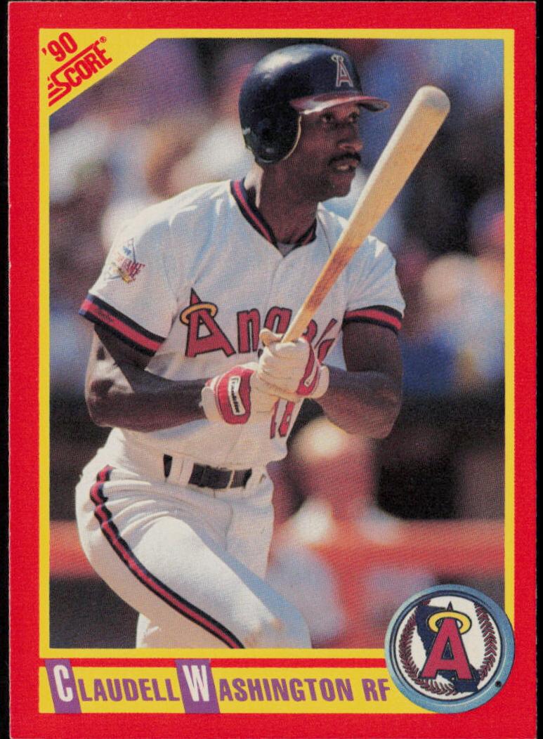 1990 Claudell Washington #298