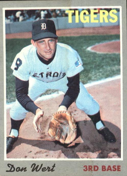 1970 Topps Don Wert #33 card