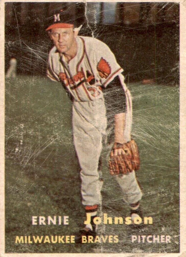 1957 Ernie Johnson #333
