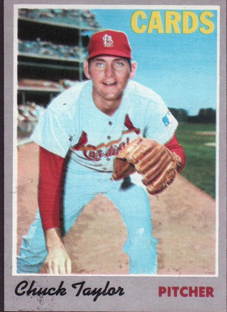1970 Topps Chuck Taylor #119 card