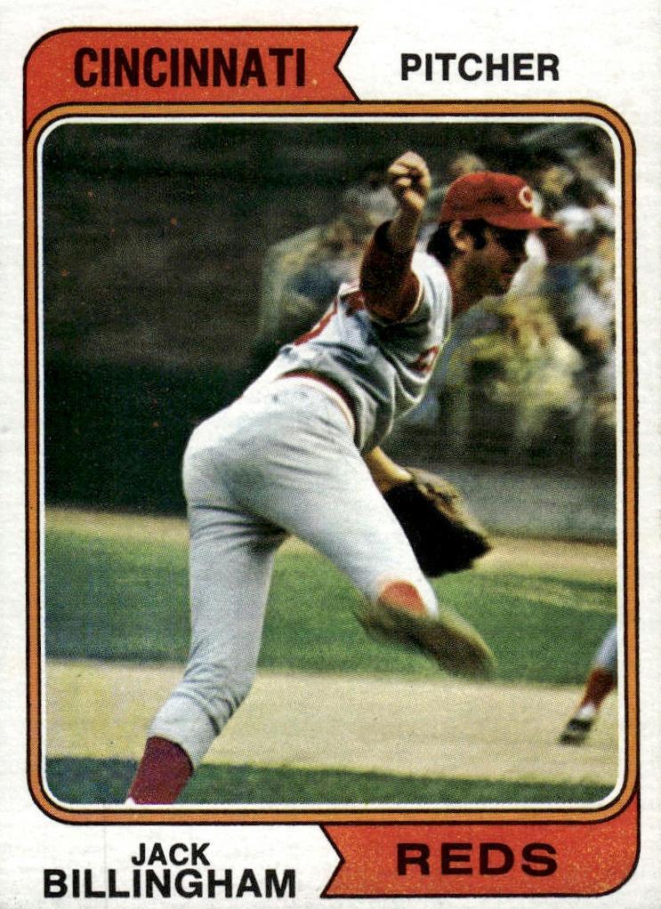 1974 Topps Jack Billingham #158 card