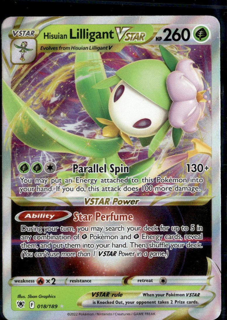 Hisuian Lilligant 2022 Pokemon Astral Radiance