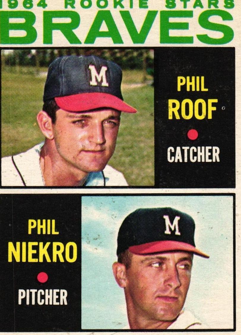 Phil Niekro 1964 Topps Baseball