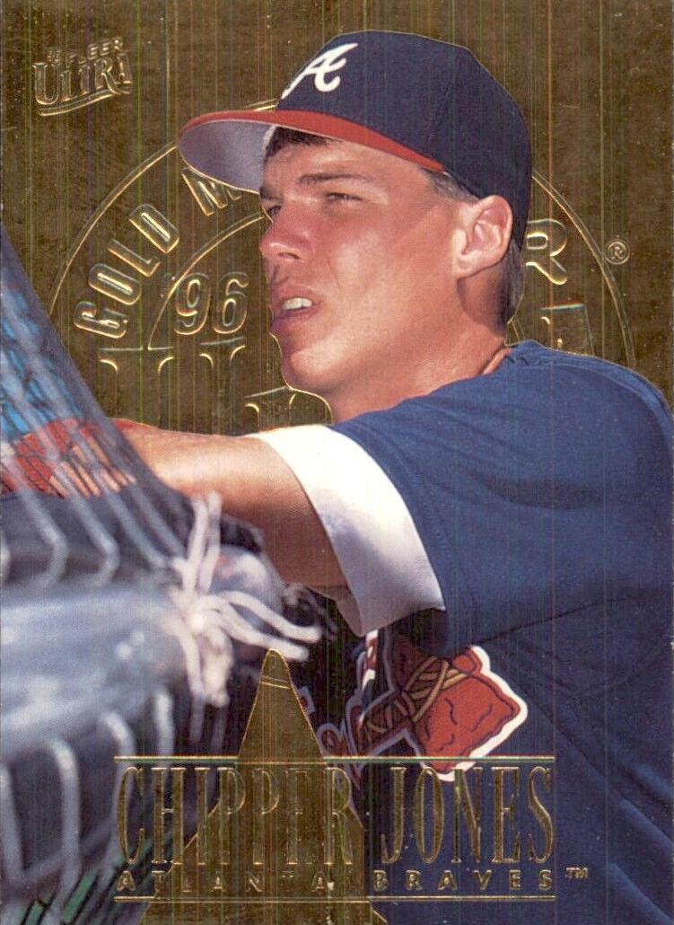 1996 Chipper Jones [Gold Medallion] #156