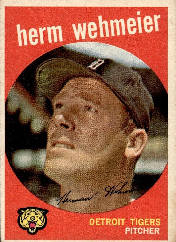 1959 Herm Wehmeier #421