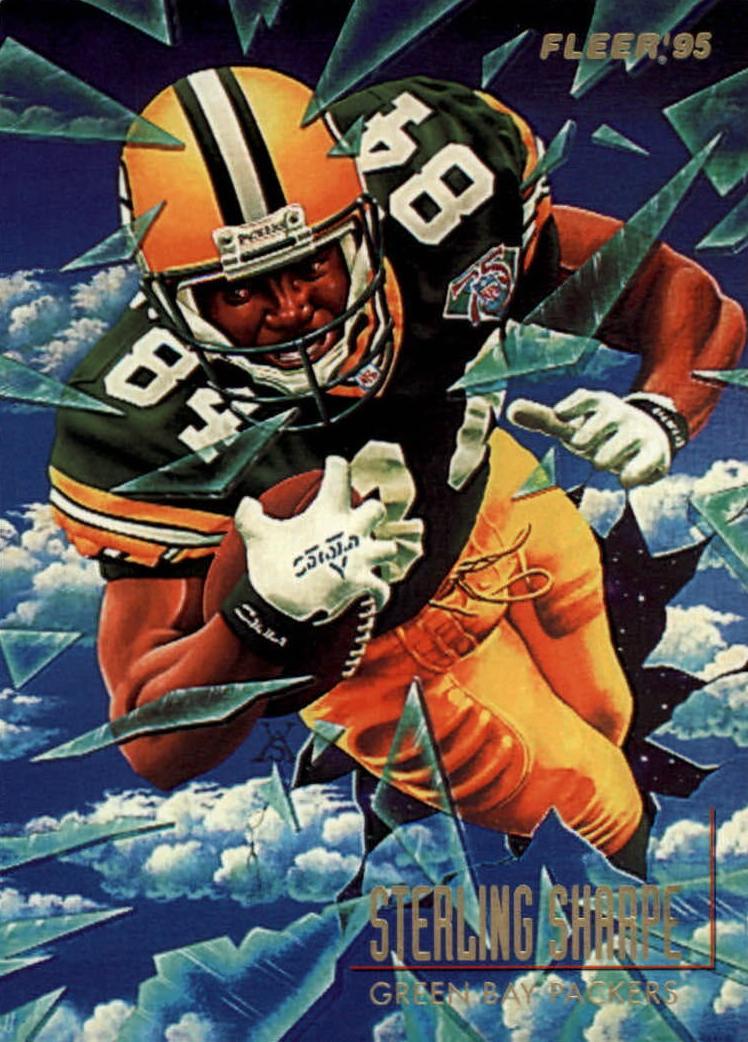 1995 Fleer Sterling Sharpe #2 card