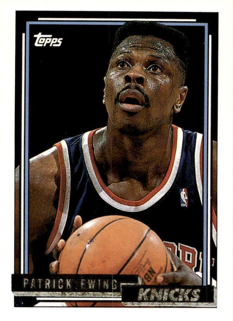 1992 Topps Patrick Ewing [Gold] #66 card