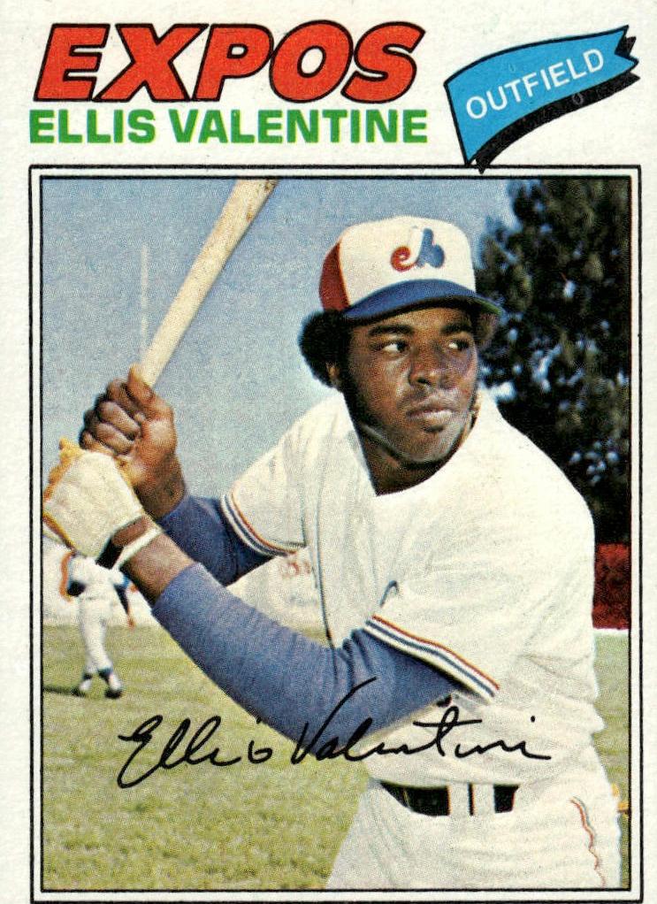 1977 Ellis Valentine #52