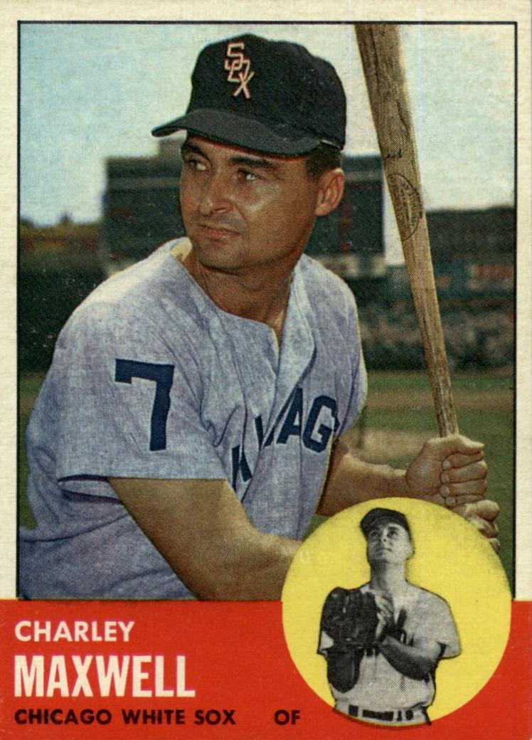 1963 Topps Charley Maxwell #86 card