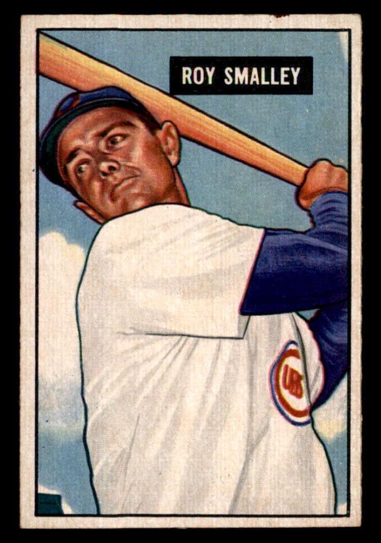 1951 Bowman Roy Smalley #44 card