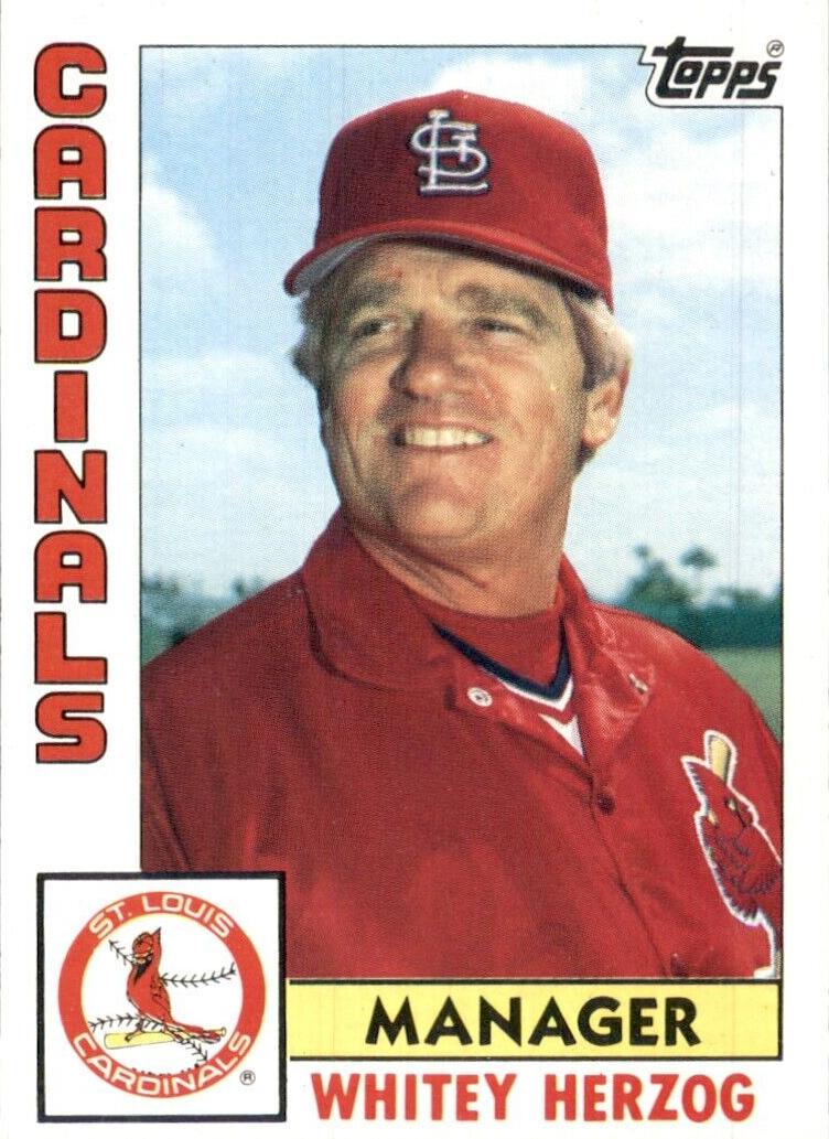 1984 Whitey Herzog #561