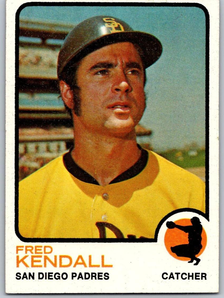 1973 Topps Fred Kendall #221 card
