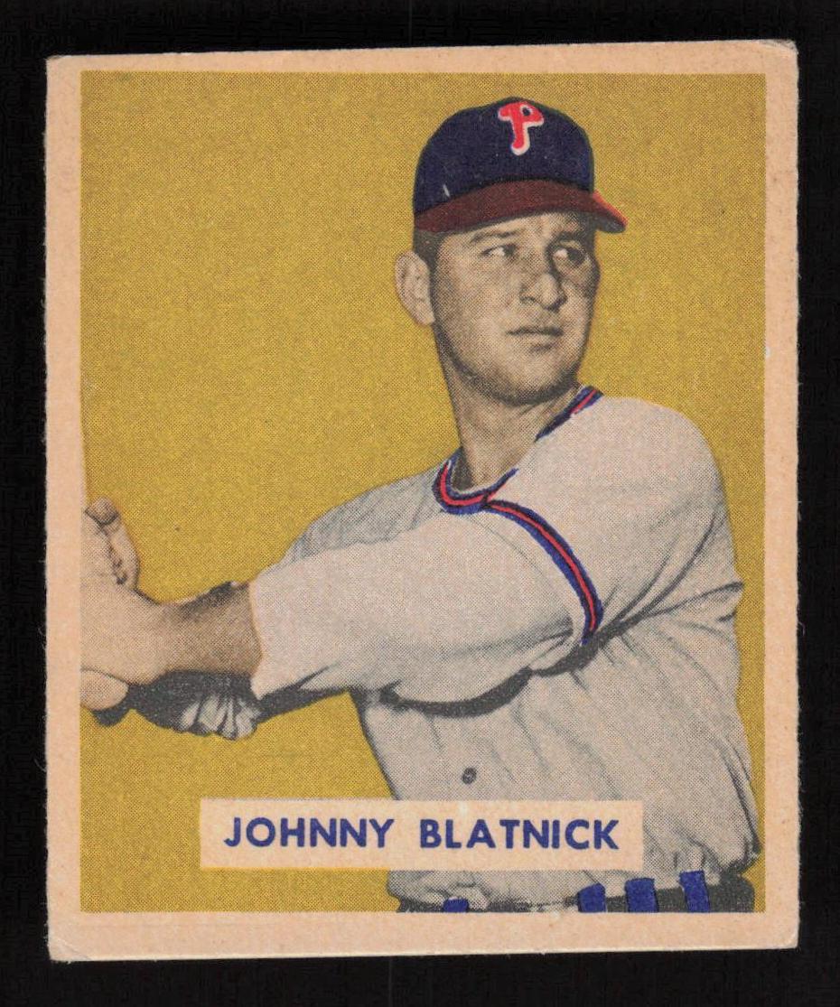 1949 Johnny Blatnik [null] #123