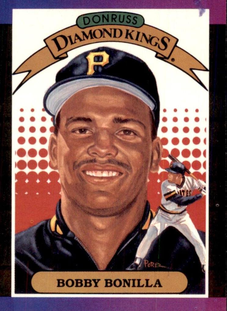 Bobby Bonilla 1989 Donruss Diamond Kings Baseball