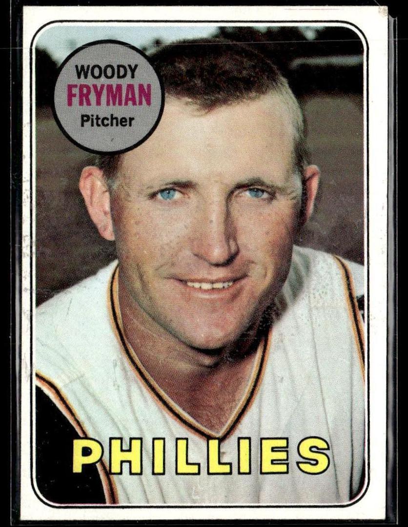 1969 Topps Woody Fryman #51 card