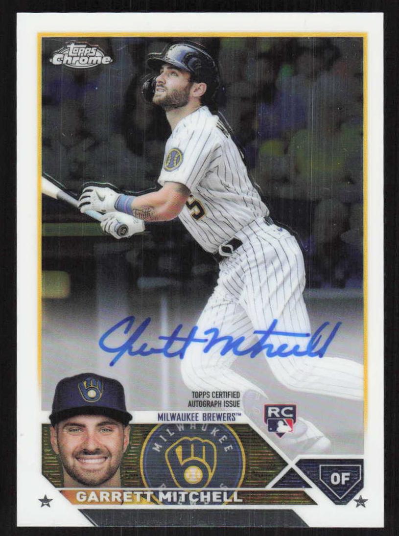 2023 Topps Chrome Update Garrett Mitchell #RA-GM card