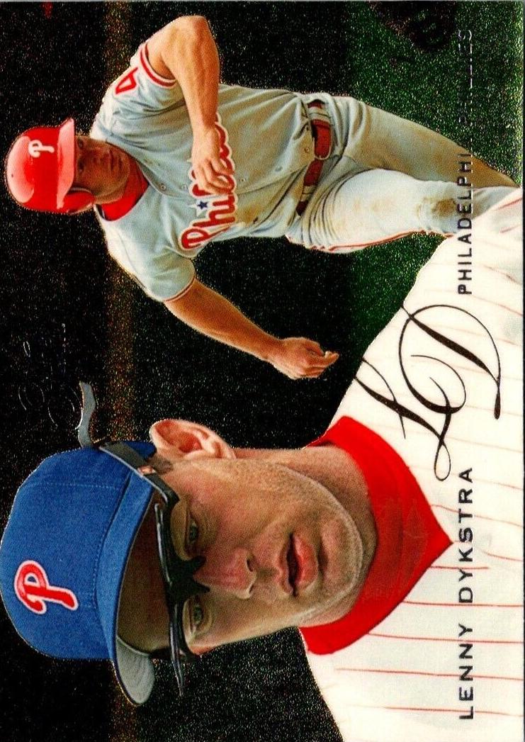 1995 Flair Lenny Dykstra #178 card