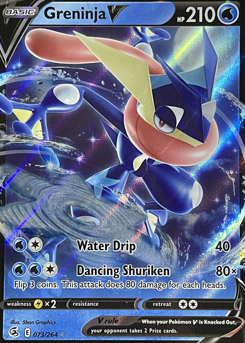 Greninja V 2021 Pokemon Fusion Strike