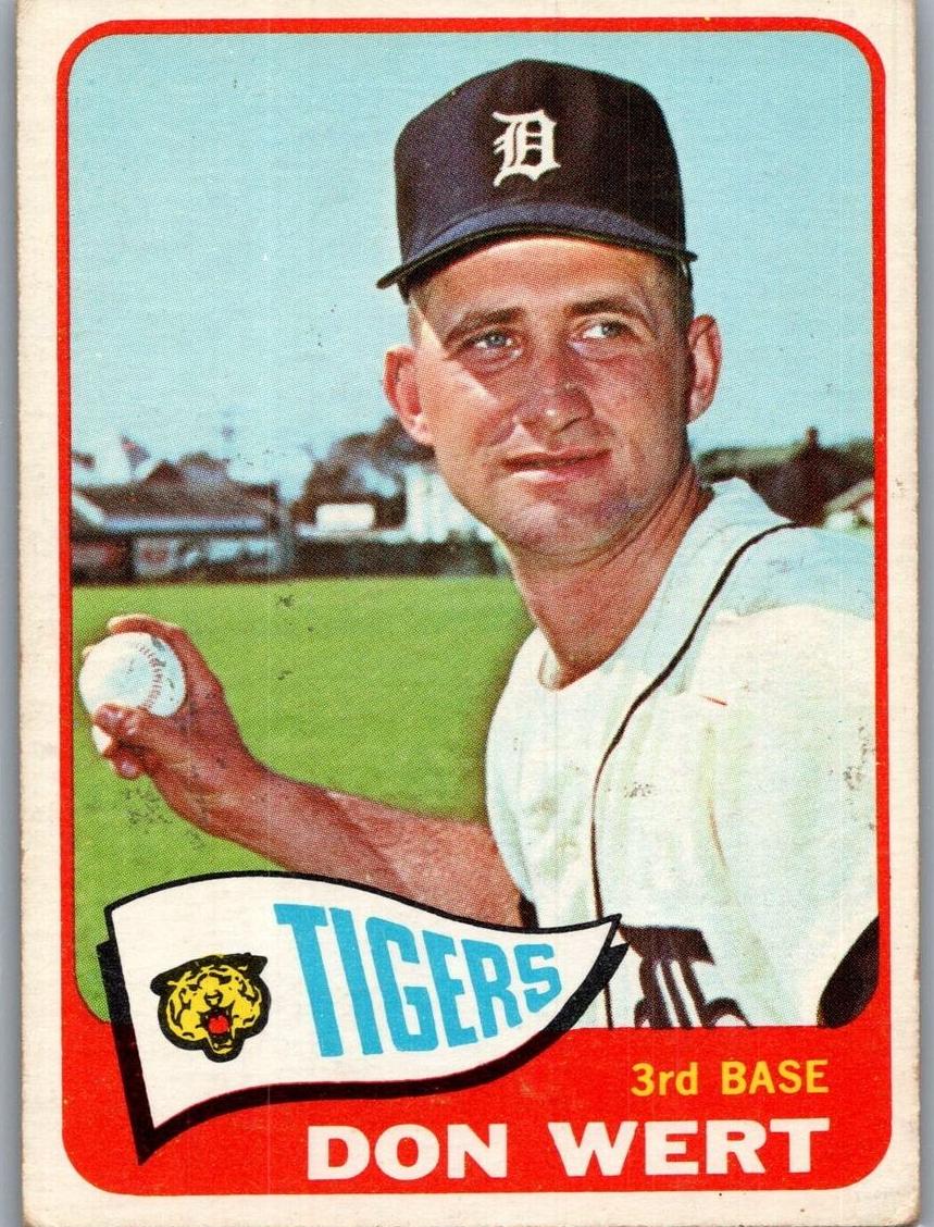1965 Topps Don Wert #271 card