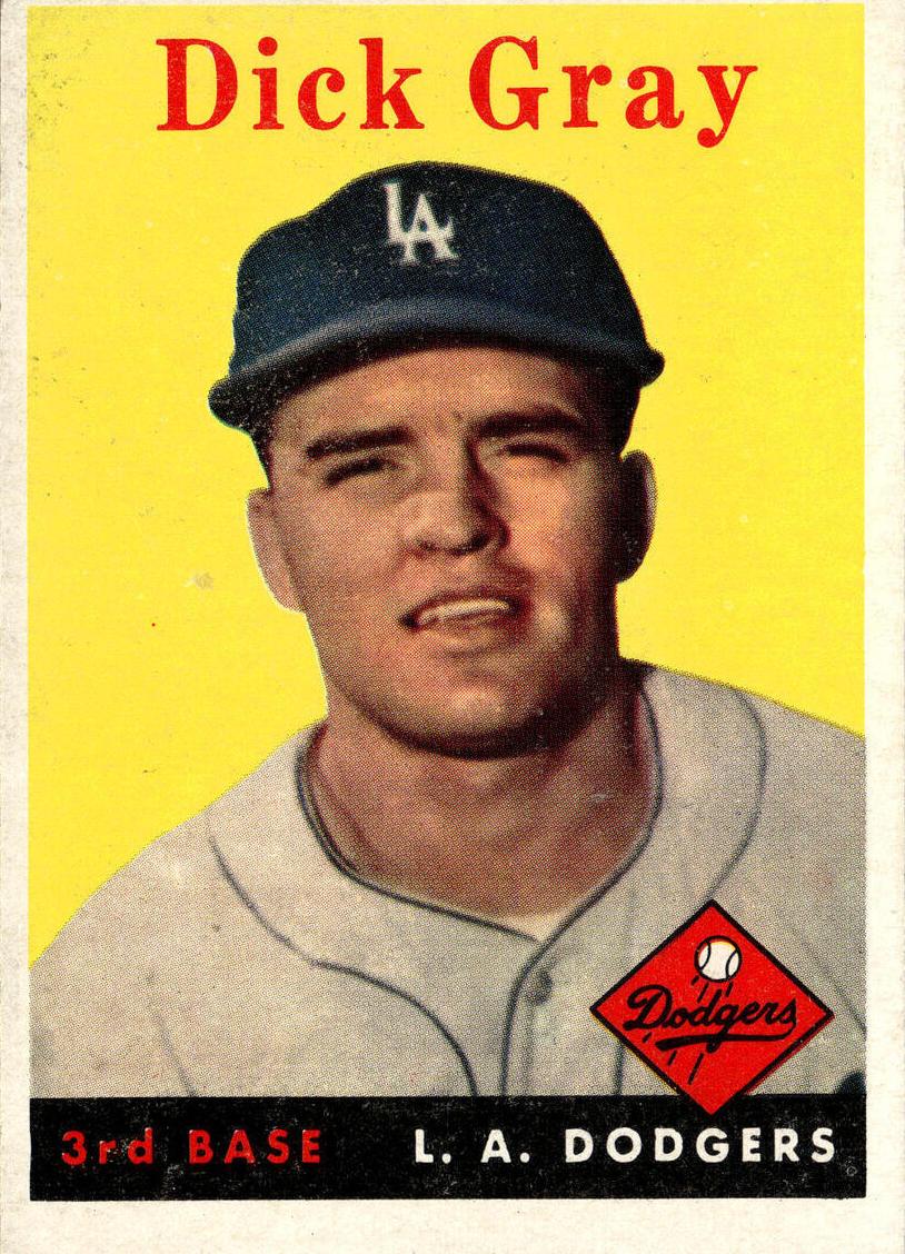 1958 Topps Dick Gray #146 card